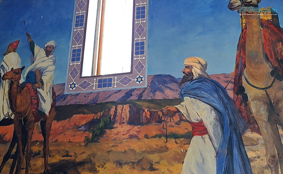 Библейские-настенные-росписи-в-Храме-часовне-Рождества-Христована-Ласпинском-перевале,-Крым