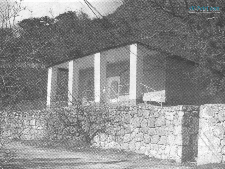 Предполагаемая дача П.Н. Милюкова. Батилиман