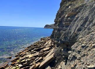 Шоколадный пляж в бухте Бугаз в Крыму: уникальный природный феномен в 15 минутах от Судака